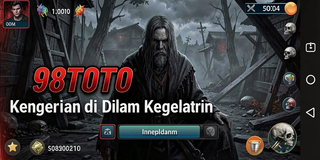 Gameplay seram dalam 98TOTO yang menegangkan dan penuh kejutan.