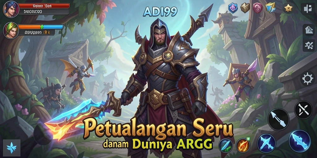 Tampilan gameplay seru dan mendebarkan dari ADI99.