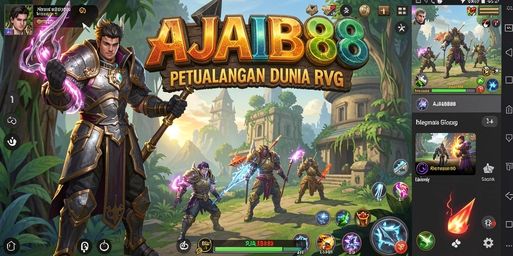 Gameplay seru dengan berbagai karakter unik dan petualangan.