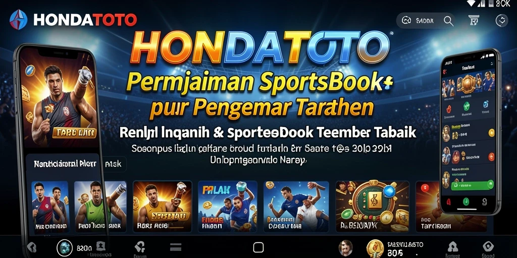 Tangkapan layar HONDATOTO menampilkan antarmuka taruhan yang mengesankan.
