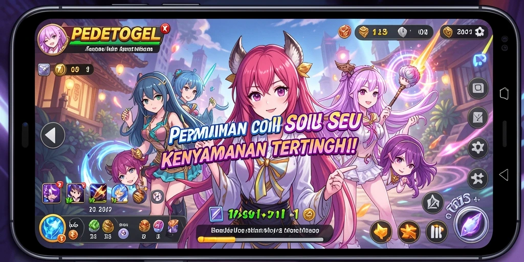 Tampilan gameplay <strong>PEDETOGEL</strong> yang memukau dan penuh warna.