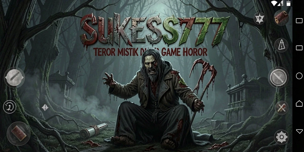Screenshot gameplay SUKSES777 menampilkan suasana menegangkan dan mencekam.
